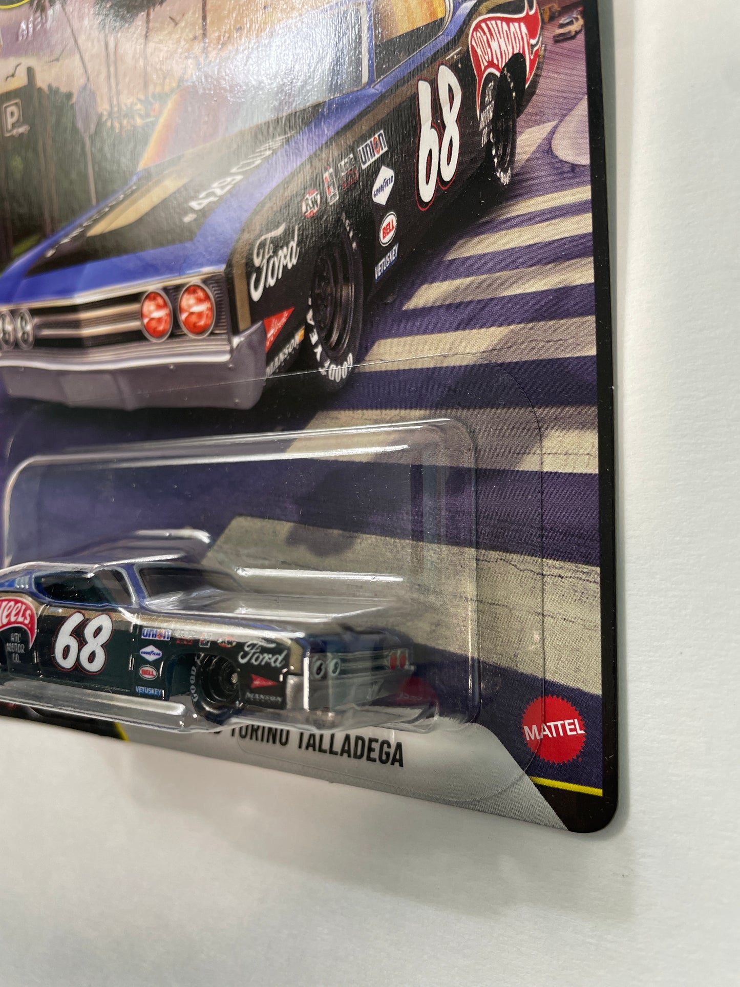 Hot Wheels 1/64 2026 Boulevard Mix G '69 Ford Torino Talladega Blue - JHW28
