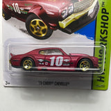 Hot Wheels 1/64 ‘70 Chevy Chevelle Red - Damaged Card