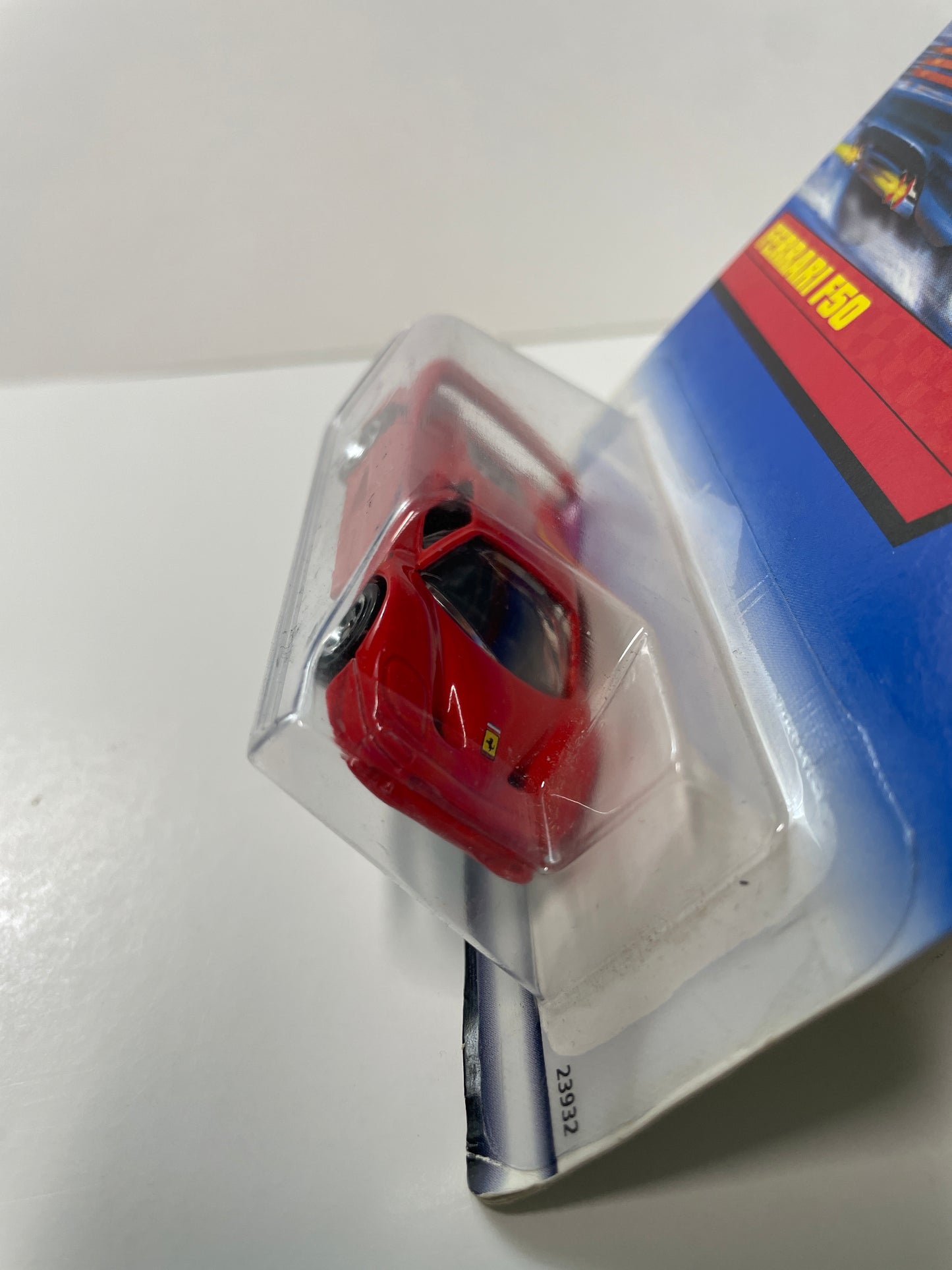 Hot Wheels 1/64 Ferrari F50 Red - Damaged Box