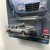 Hot Wheels 1/64 Car Culture Canyon Warriors Mercedes-Benz 500 E Silver