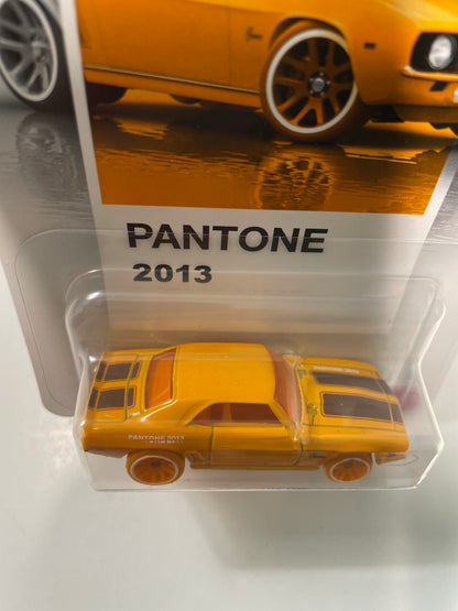 Hot Wheels 1/64 Silver Series Pantone 2013 '69 Copo Camaro Yellow - JKY50