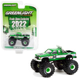 Greenlight 1/64 1986 Chevrolet S-10 Monster Truck - Trade Show Exclusive 2022 Green