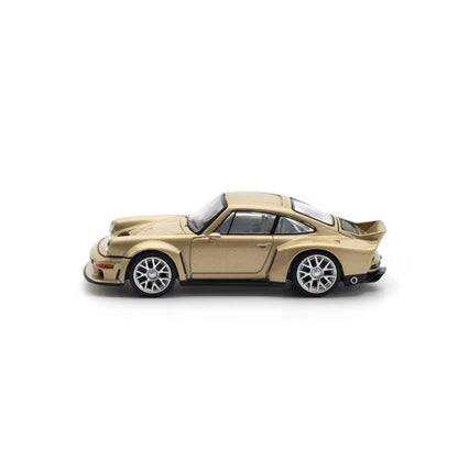 Pop Race 1/64 Porsche Singer DLS Turbo Gold - PR64-0132