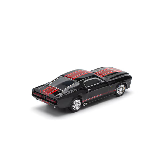 Pop Race 1/64 Ford Shelby Mustang GT500 Dark Chrome - PR64-0218