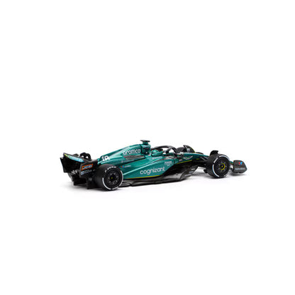 Pop Race 1/64 Aston Martin Aramco AMR23 #18 Black & Green - PR64-0234