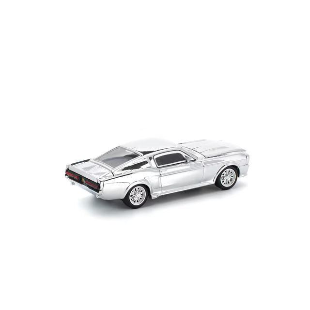 Pop Race 1/64 Ford Shelby Mustang GT500 Chrome - PR64-0312