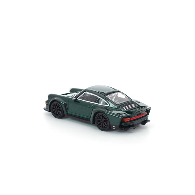 Pop Race 1/64 Singer DLS Porsche Turbo Green - PR64-0326