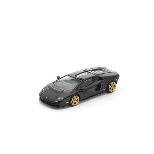 Pop Race 1/64 Lamborghini Countach LPI 800-4 Deep Black - PR64-0341