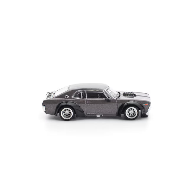 Pop Race 1/64 Laurel C130 Metallic Grey - PR64-0304