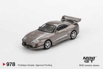 Mini GT 1/64 Toyota Supra VeilSide Combat V-II Combat Grey