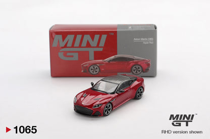 Mini GT 1/64 Aston Martin DBS Hyper Red - MGT01065