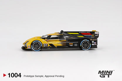 Mini GT 1/64 Cadillac V-Series.R #01 2024 IMSA Sebring 12 Hrs Cadillac Racing Yellow & Black - MGT01004