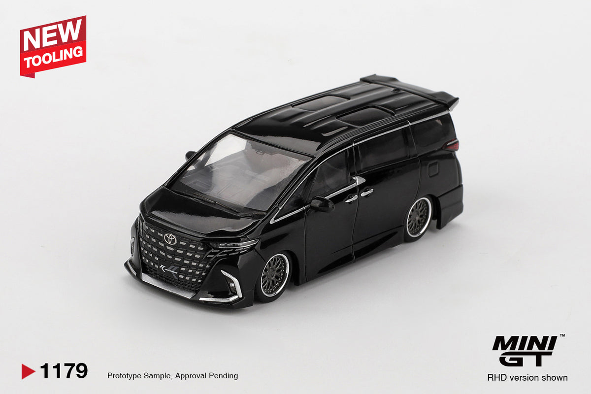 Mini GT 1/64 Toyota Alphard 40 KUHL Black - MGT01179