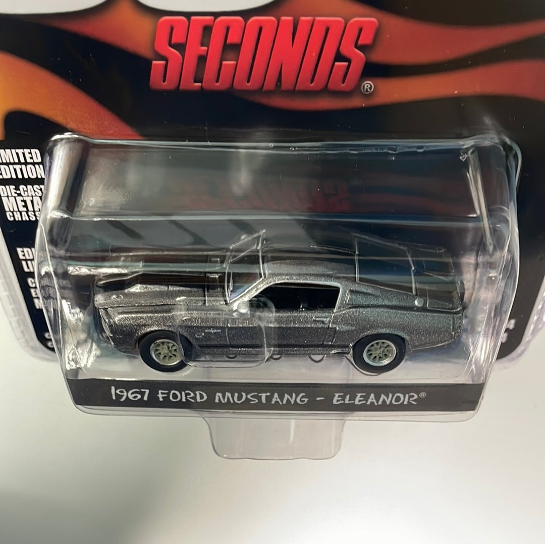 Greenlight Hollywood 1/64 Gone In 60 Seconds 1967 Ford Mustang - Eleanor Grey - 44742