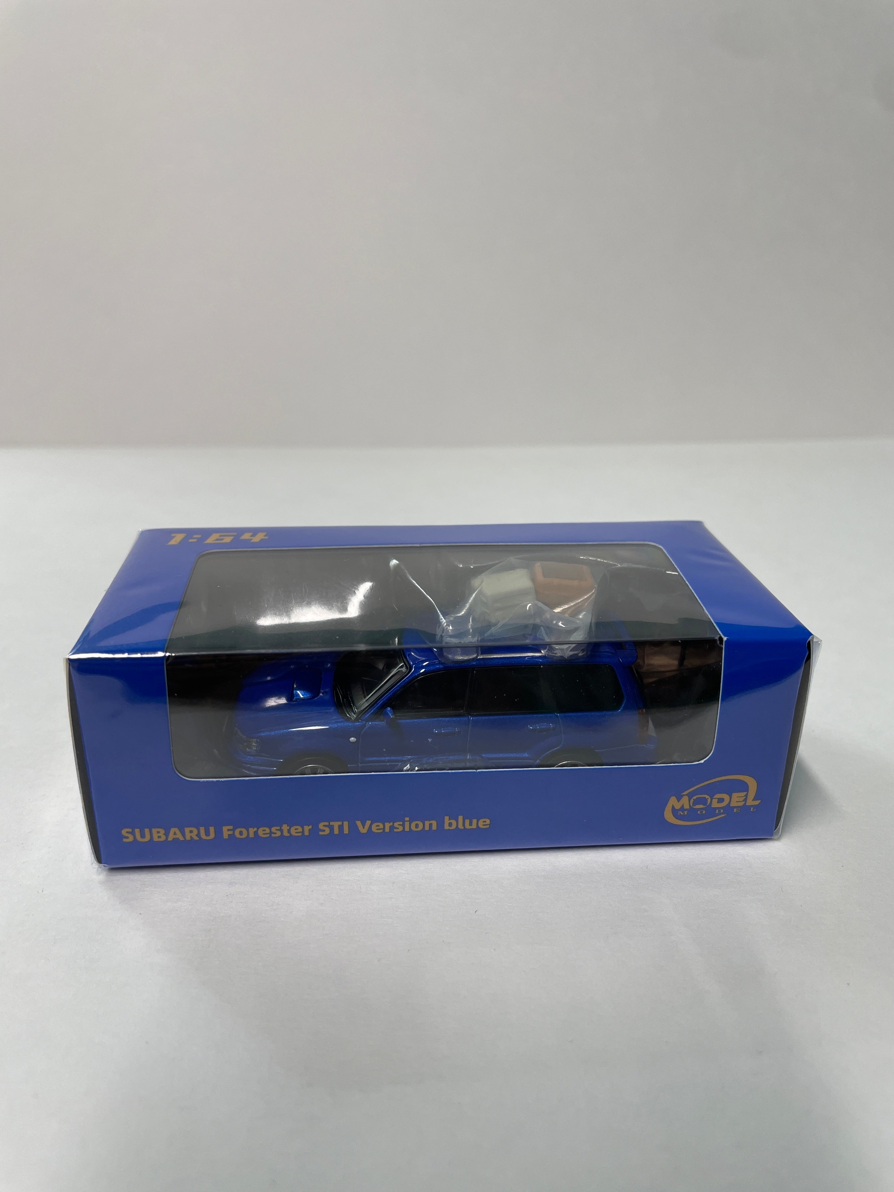 Model Model 1/64 Subaru Forestier STI Version Blue - MM64-SG9-001