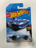 Hot Wheels 1/64 Corvette Grand Sport Roadster Blue - Damaged Card