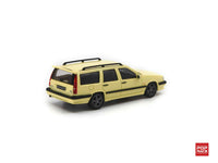 Pop Race 1/64 Volvo 850 T-5R Estate Cream Yellow