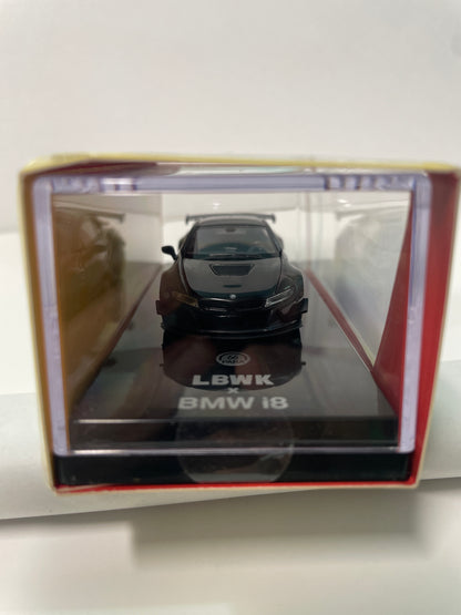 Para64 1/64 Liberty Walk x BMW i8 Black - Damaged Car (Read Description)