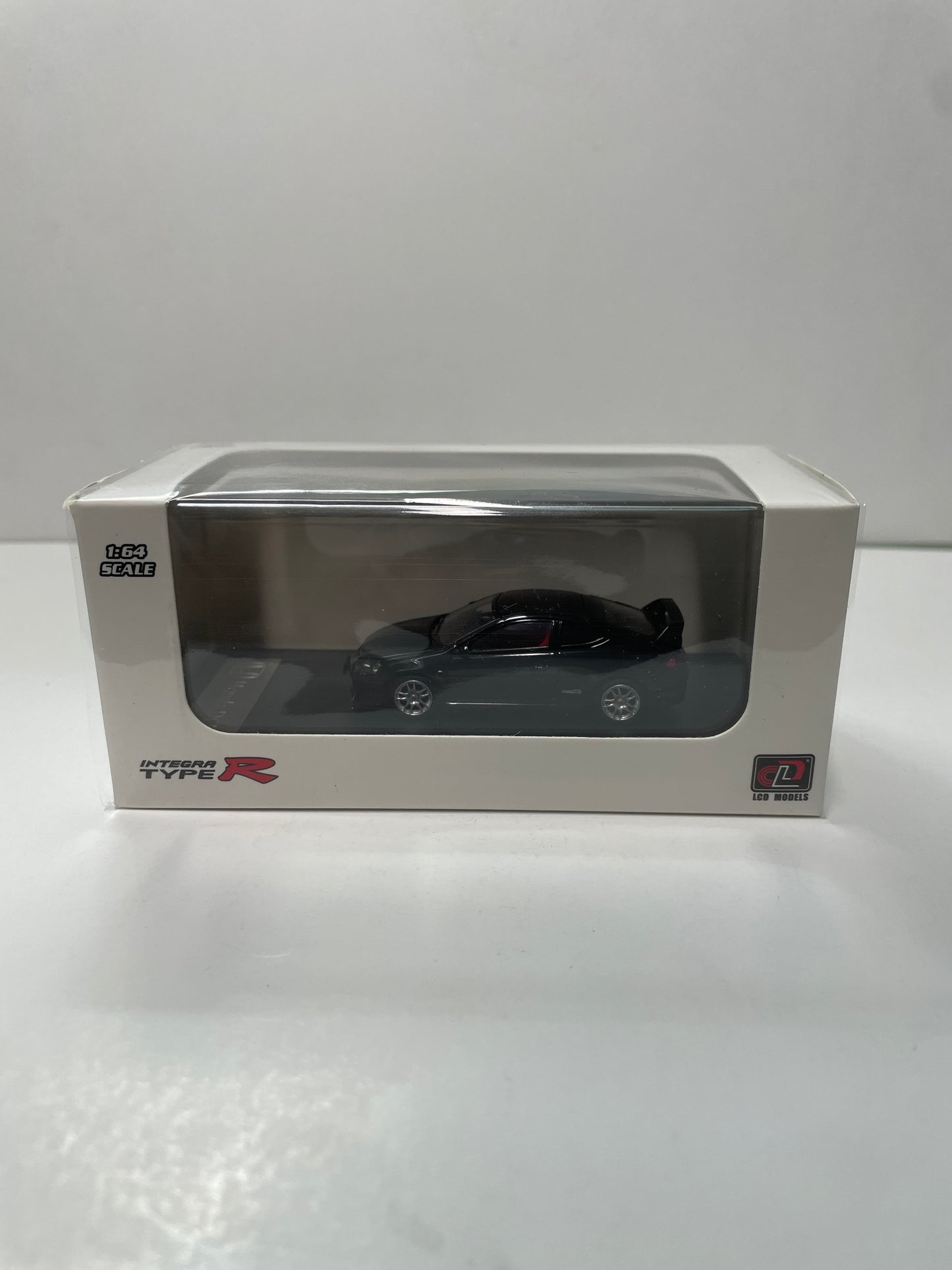 LCD Models 1/64 Honda Integra DC5 Type R Black