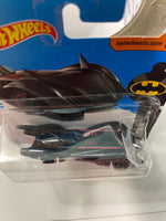 Hot Wheels 1/64 Batman Batmobile Short Card Black & Red - Damaged Card