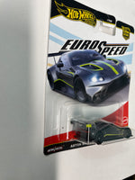 Hot Wheels 1/64 Car Culture Euro Speed Aston Martin Vantage GTE Black - Damaged Box