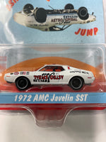 Greenlight 1/64 Hobby Exclusive Astro Spiral Jump 1972 AMC Javelin SST White