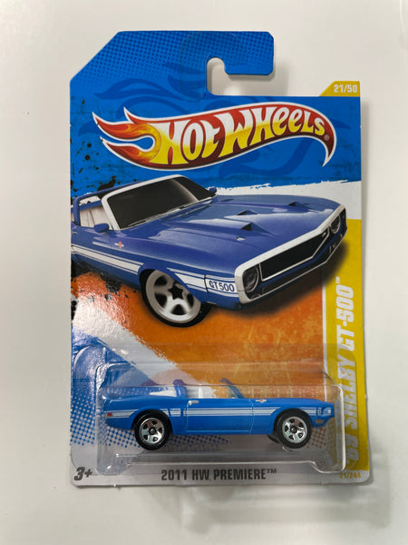 Hot Wheels 1/64 ‘69 Shelby GT-500 Blue