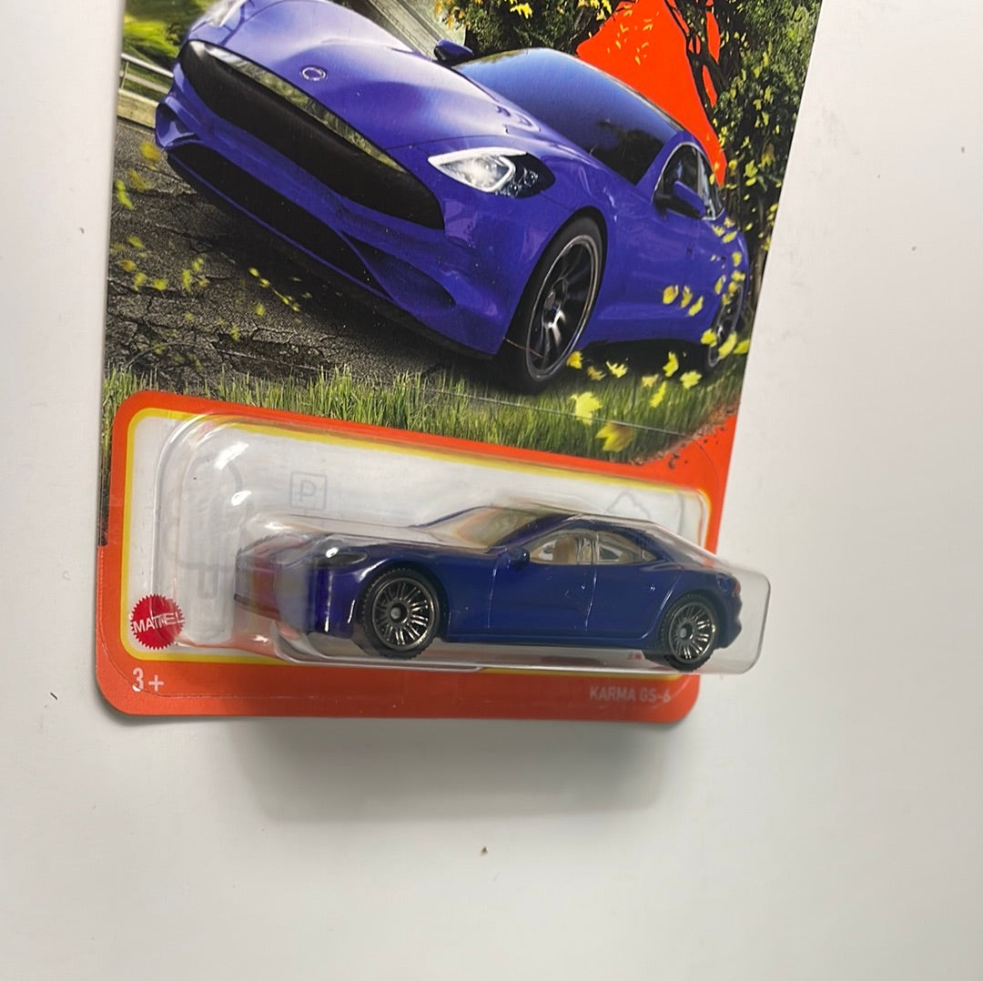 Matchbox 1/64 Karma GS-6 Blue