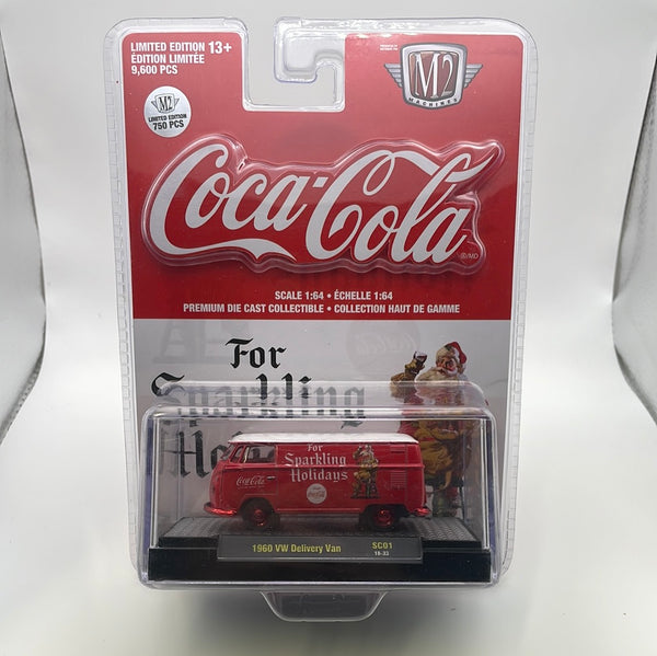 * Chase* M2 Machines 1/64 Coca-Cola 1960 VW Delivery Van Red & White