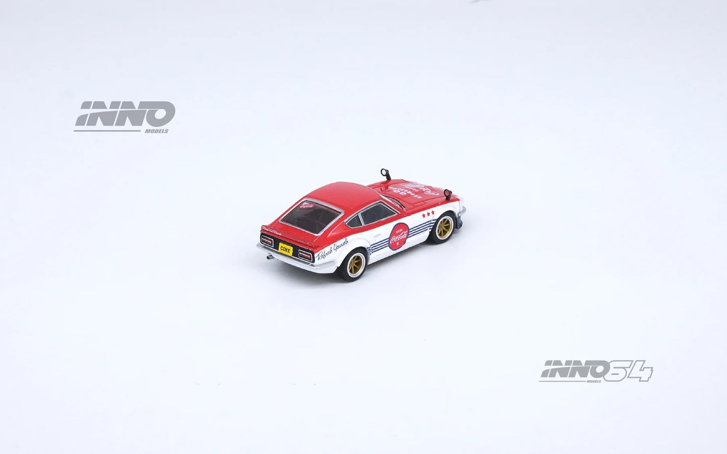 Inno64 1/64 Nissan Fairlady Z Coca-Cola S30 Red & White