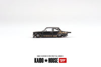 Mini GT x Kaido house 1/64 Datsun 510 Pro Street Full Carbon V1 Black