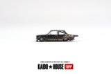 Mini GT x Kaido house 1/64 Datsun 510 Pro Street Full Carbon V1 Black