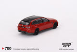 Mini GT 1/64 BMW M3 Competition Touring Toronto Red Metallic