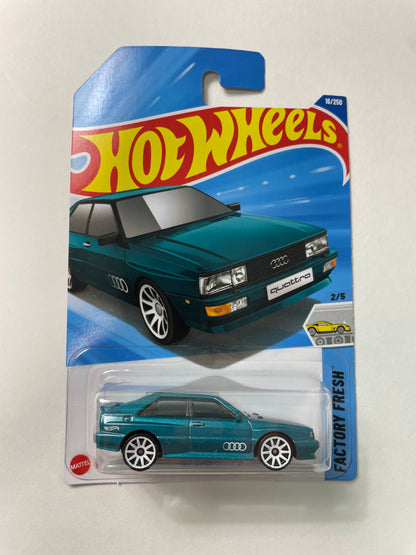 Hot Wheels 1/64 ‘87 Audi Quattro Teal