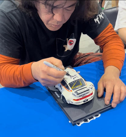 *SIGNED* 1/18 GT Spirit Porsche RWB Bodykit #41 Kato-San Resin Series White