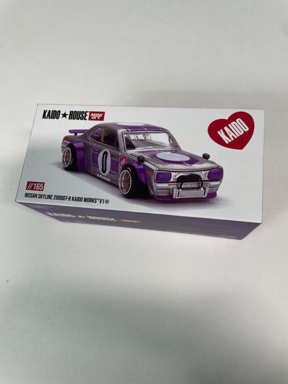 *Chase* Mini GT x Kaido House 1/64 Nissan Skyline 2000GT-R (KPGC10) Kaido Works V1 Silver