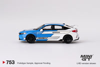 Mini GT 1/64 Honda Civic Type R #3 2023 Pace Car Blue