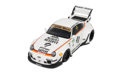 *SIGNED* 1/18 GT Spirit Porsche RWB Bodykit #41 Kato-San Resin Series White