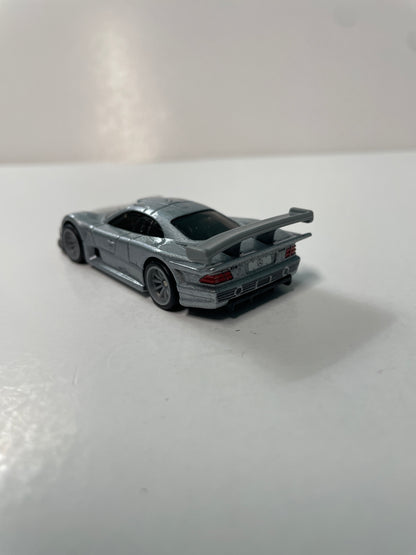 *Loose* Hot Wheels 1/64 Premium Car Culture Box Set Le Man Holy Trinity 1997 Mercedes-Benz CLK-GTR Silver