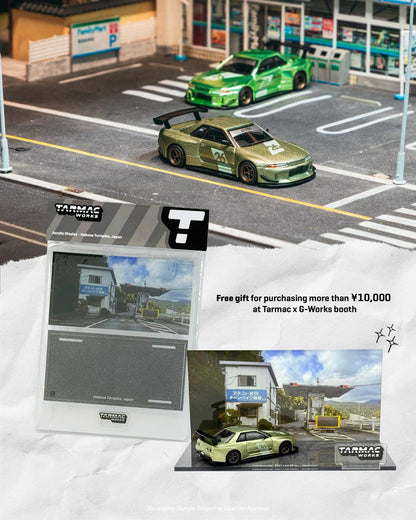 Tarmac Works 1/64 Tokyo Auto Salon Jonsibal Nissan Skyline (R32) Widebody Millennium Jade Global64 - T64G-061-MJ