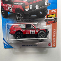 Hot Wheels 1/64 Range Rover Classic Castrol Red