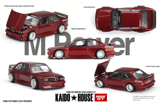 Mini GT x Kaido House 1/64 BMW M3 Kaido GT V1 Red