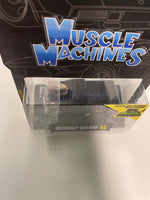 Maisto Muscle Machines 1/64 1993 Chevrolet 454 SS Pickup Black -Damaged card