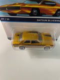 Hot Wheels 1/64 Cool Classics Datsun Bluebird 510 Gold - Damaged Card