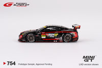 Mini GT 1/64 Autobacs Super GT Nissan GT-R NISMO GT3 #360 "RUNUP RIVAUX GT-R" TOMEI SPORTS 2023 SUPER GT SERIES Black