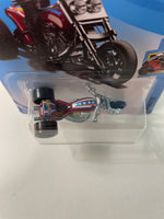 Hot Wheels 1/64 Blastous Moto Red