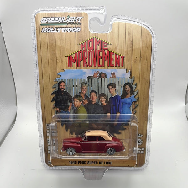 Greenlight Hollywood 1/64 Home Improvement 1946 Ford Super De Luxe Red