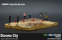 1/64 BM Creations Diorama City Country Side Mud Version