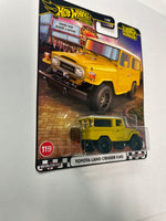 Hot Wheels 1/64 Boulevard Mix A Toyota Land Cruiser FJ43 Yellow