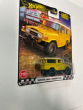 Hot Wheels 1/64 Boulevard Mix A Toyota Land Cruiser FJ43 Yellow